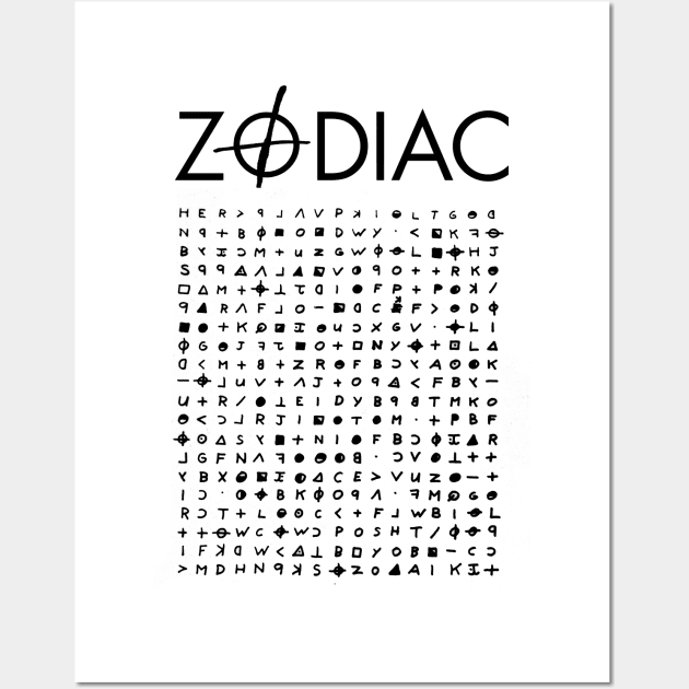 Zodiac killer Wall Art by valentinahramov